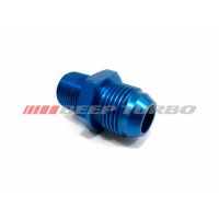 Conexão - Combustível 8AN x 3/8" NPT (Azul) - Conexão Flauta MI